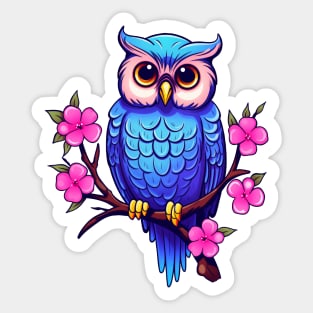 Beautiful Mystic Cute Owl Sticker